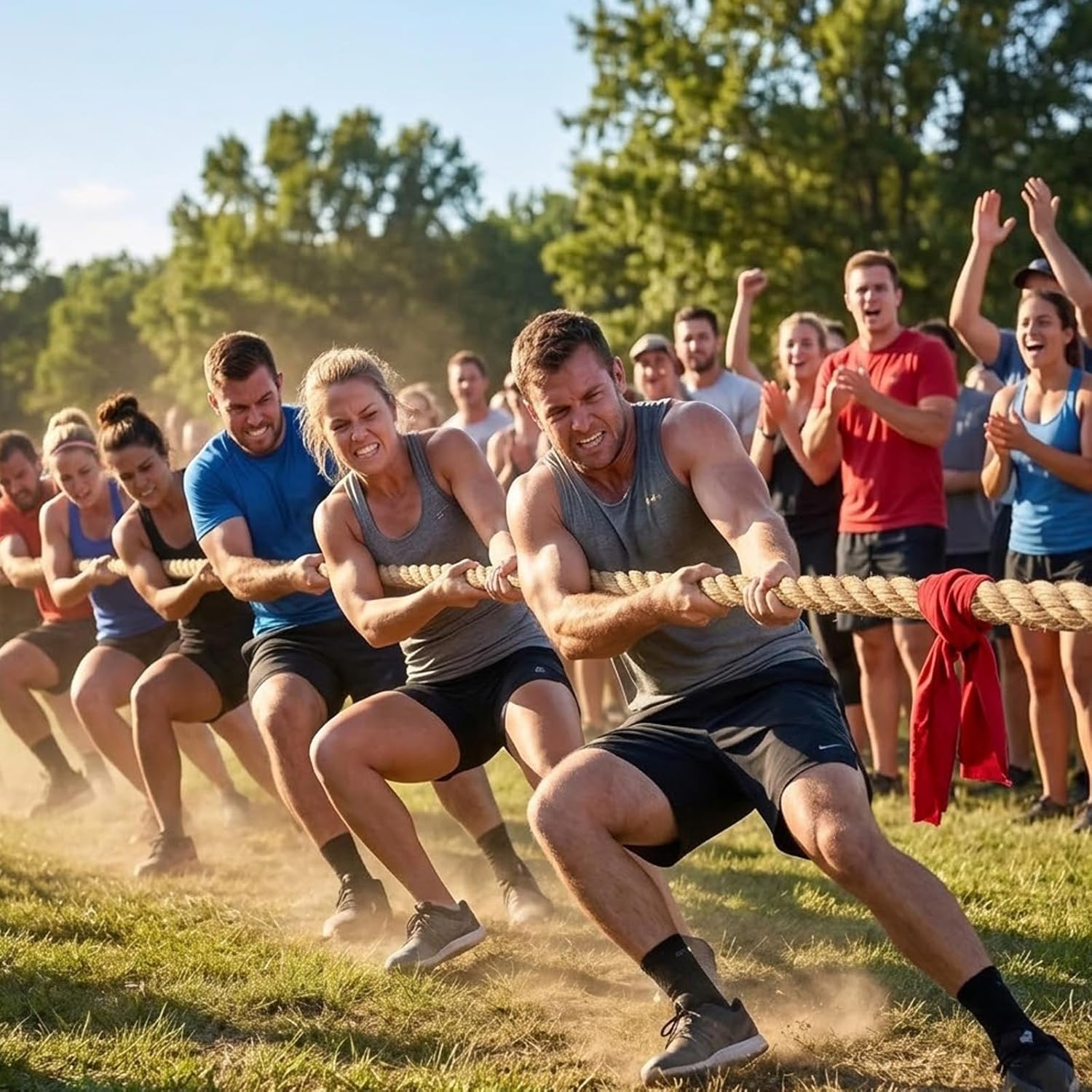 Natural Jute Rope (2 Inch x 25 Feet) Thick Hemp Rope Twisted Manila for Deck Railings, Swing Bed, Tug of War, Docks, Nautical, Decorating