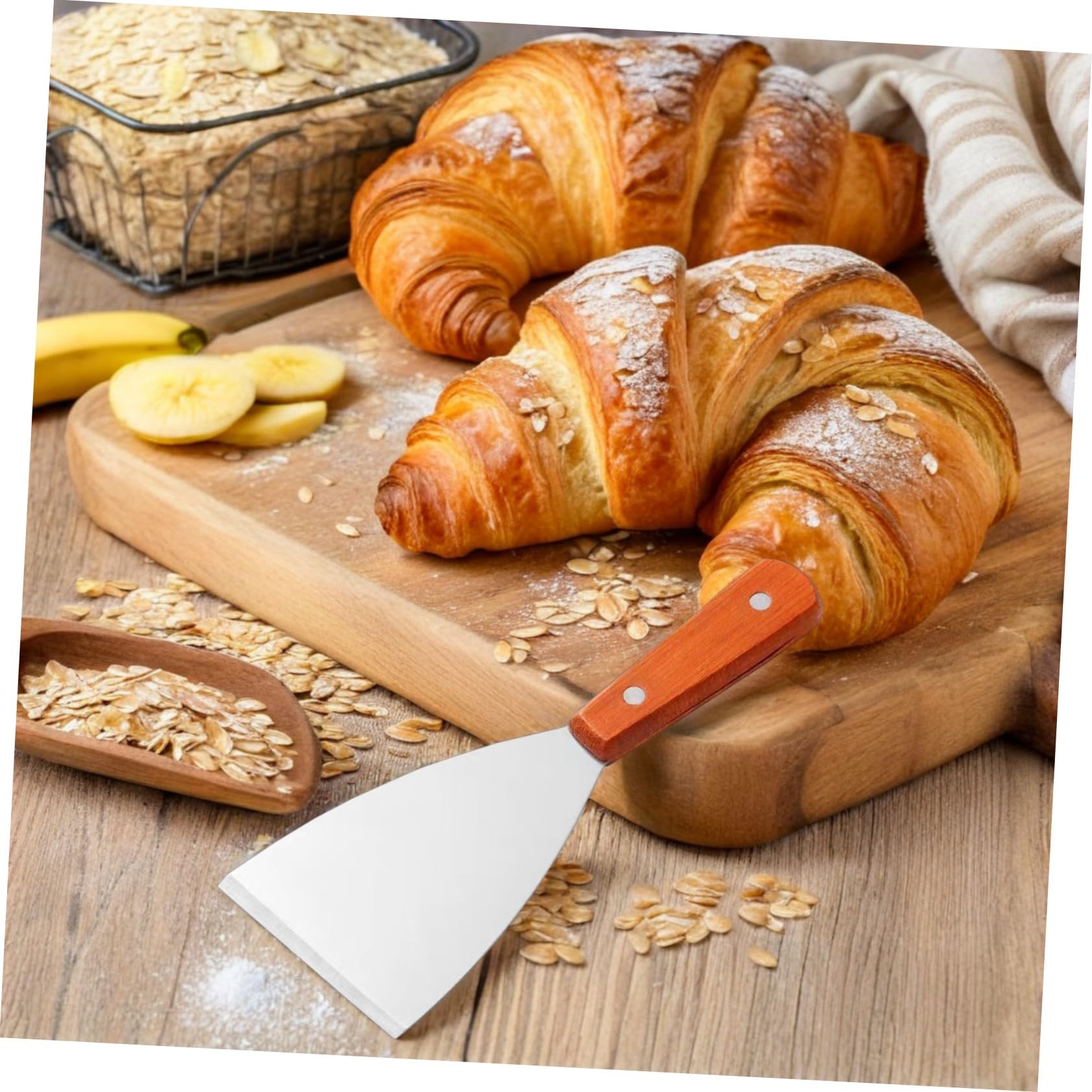 Cabilock Cortadores de Pastel de Acero Inoxidable con Mango Divisor de Porciones Igual para Tartas Tiramisú Pizza y Brownies Accesorio de Repostería Multifuncional para Hogar y Profesional