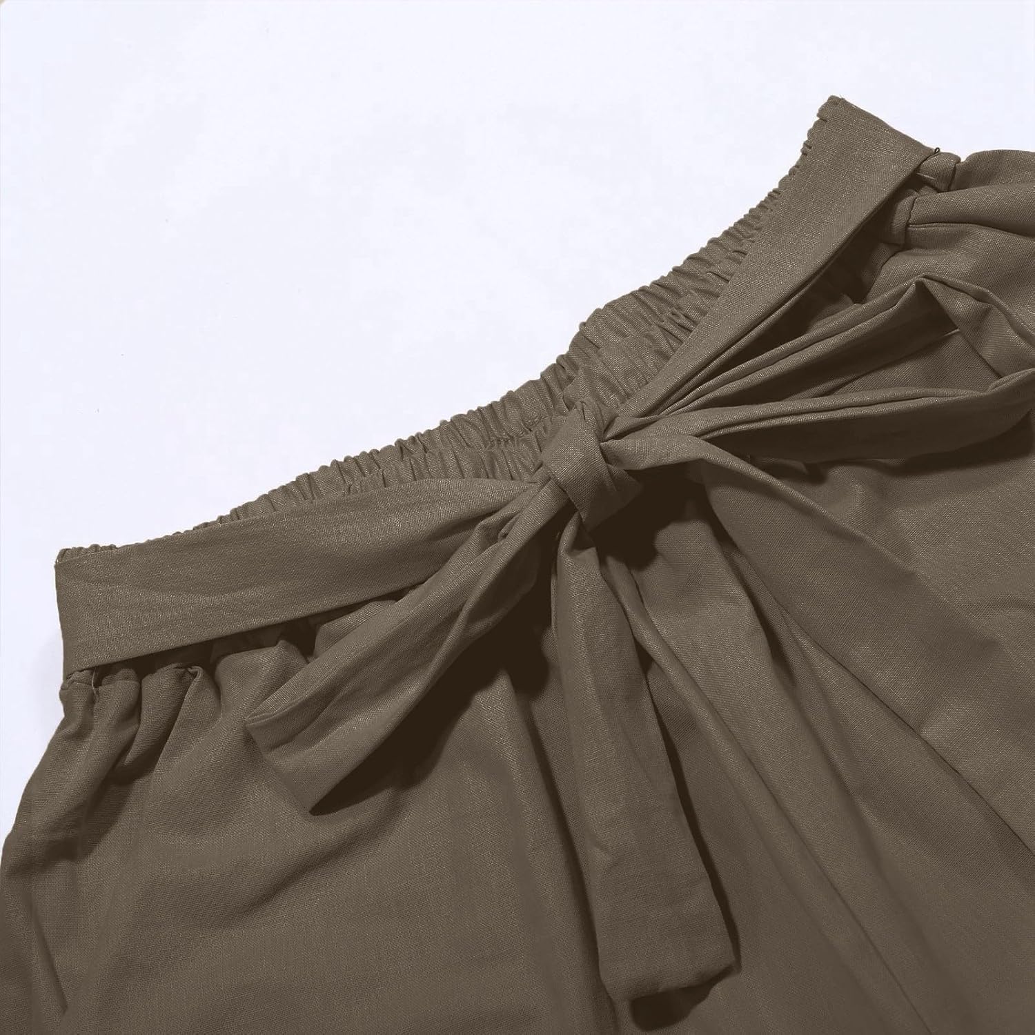 uhnmki Women's Casual Summer Trousers Suit Comfortable Loose Fit Wide Leg Pants Perfect for Daily Wear and Relaxation
