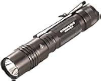 88062 ProTac 2L-X 500-Lumen 6800-Candela EDC High Performance Multi-Fuel Tactical Flashlight, Includes Non-Rechargeable Batteries, Holster and Clip, Clear Retail Packaging, Black