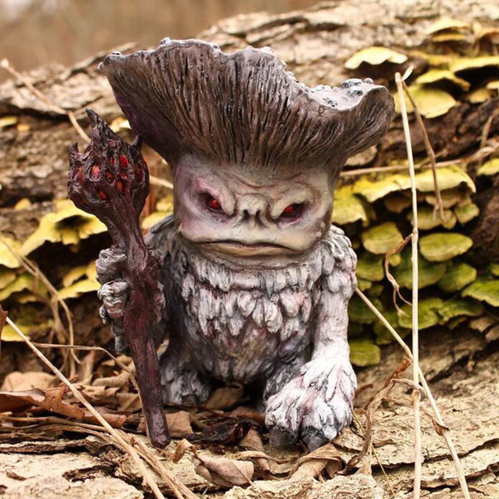 Amazon.co.jp: キノコモンスター像 - 樹脂キノコモンスター像