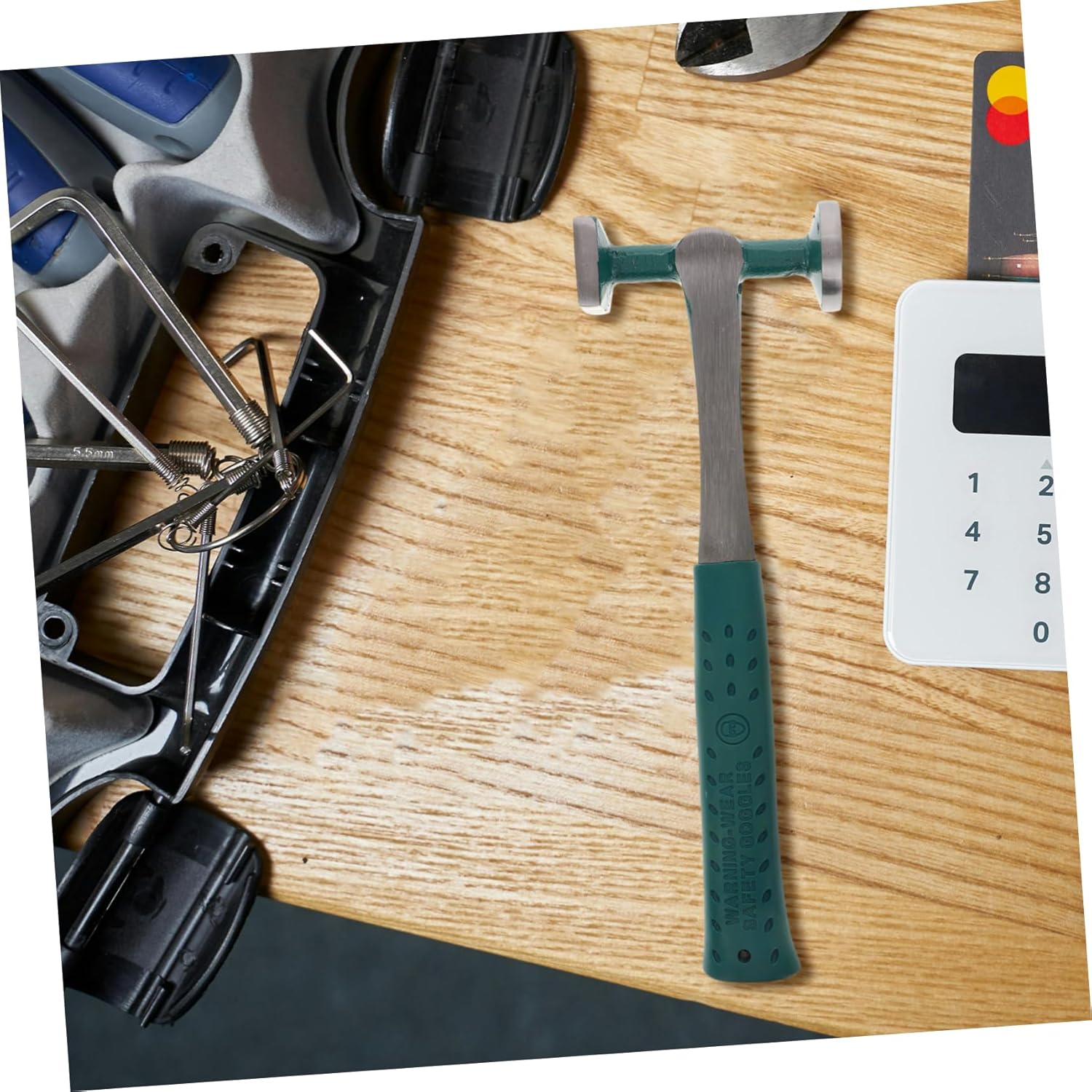 Auto Body Dent Removal Tool Professional Sheet Metal Hammer for Efficient Automotive Repairs Versatile Body Hammer for Mechanics and Dent Fixing Tasks