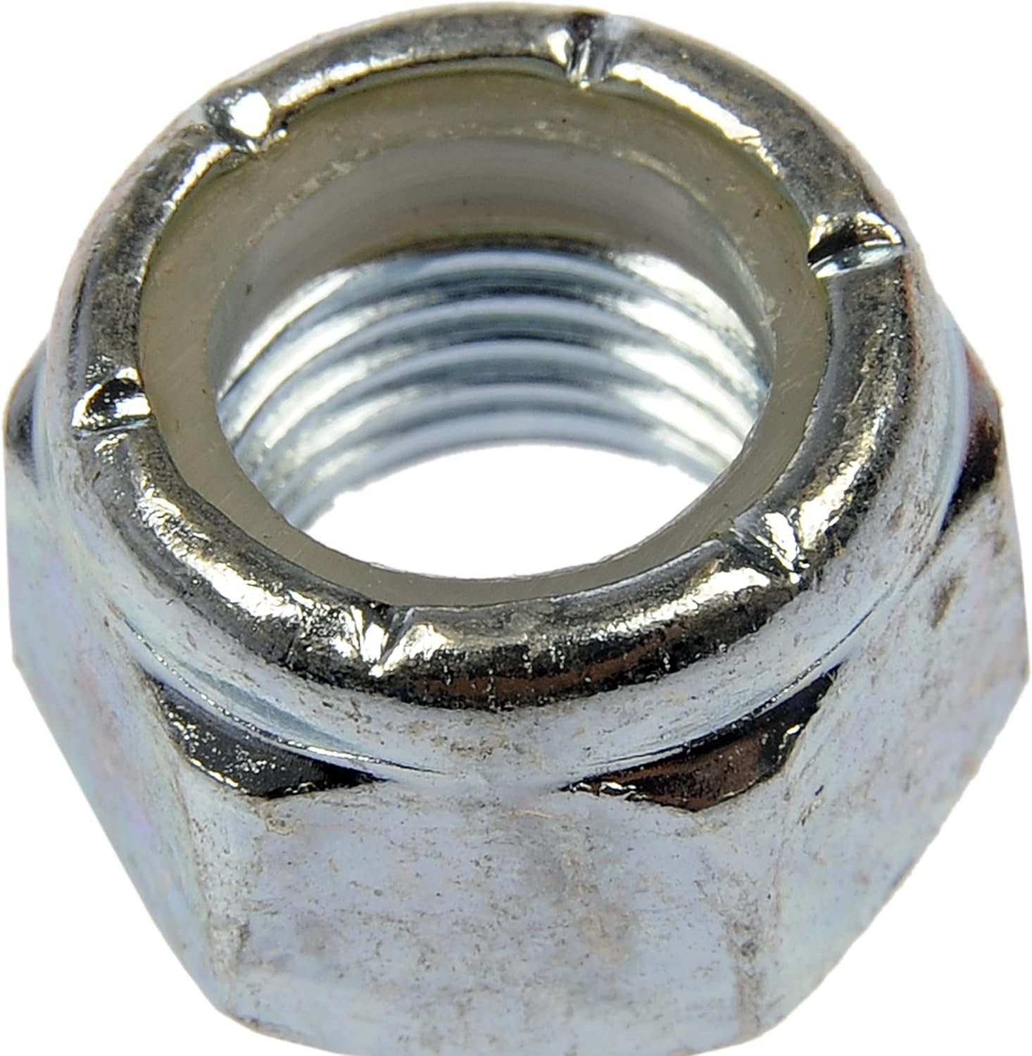 Dorman 251-013 Hex Lock Nuts With Nylon Ring-Grade 2- Thread Size 7/16-20 In., 50 Pack Universal Fit