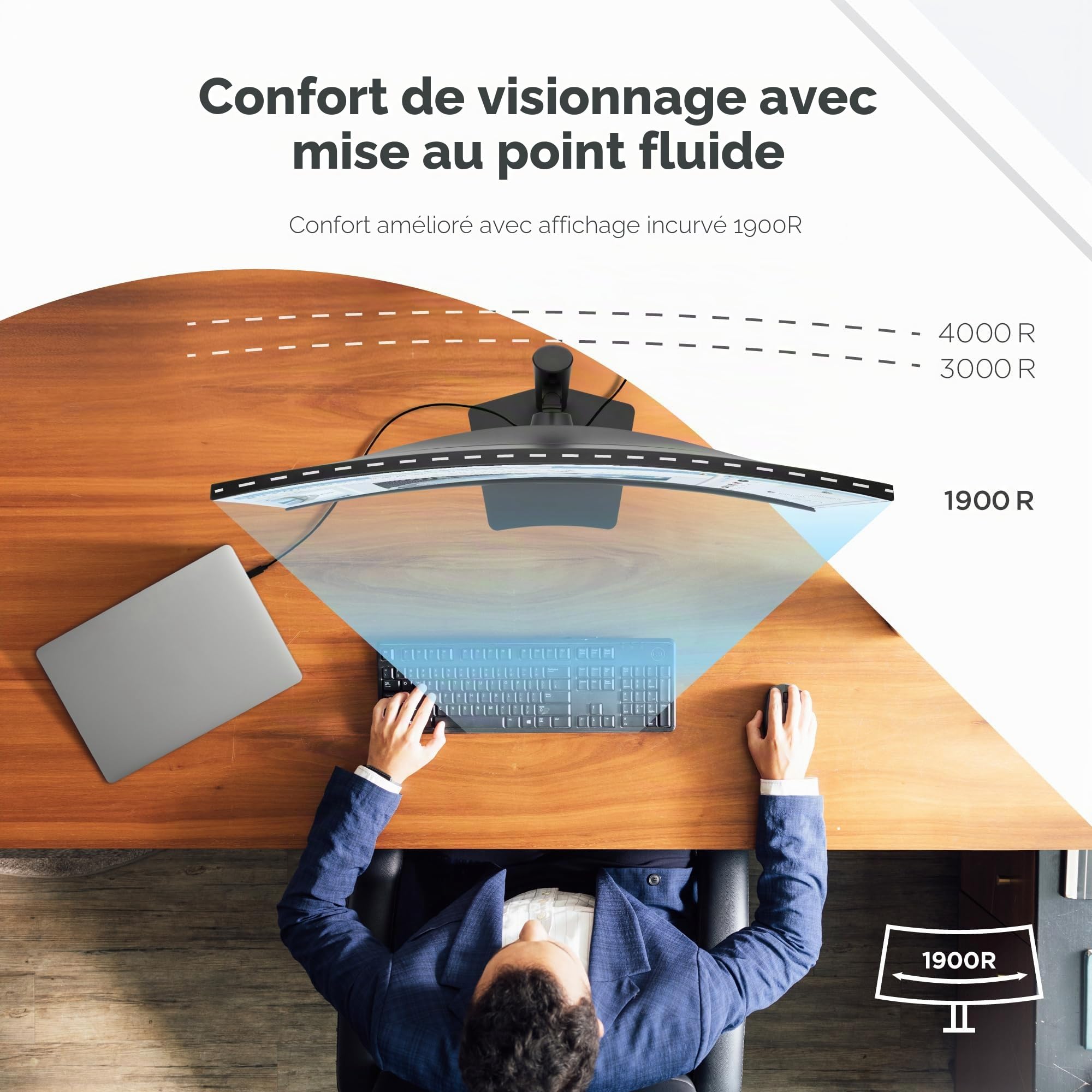 34LCD Monitor IPS Panel 1900R HDMI2