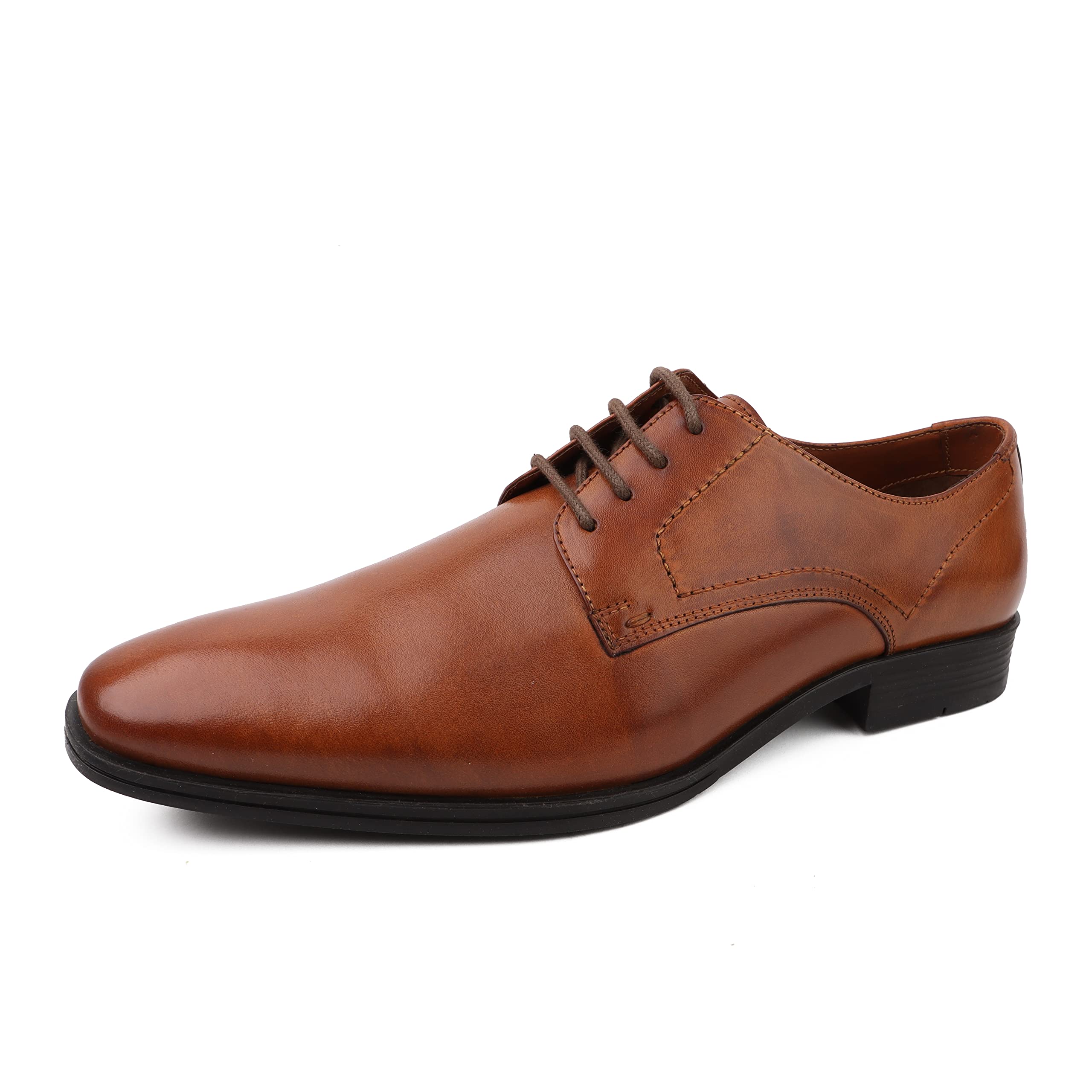 DIVCHI Men's Formal Shoes Lace Up Leather Footwear for Men