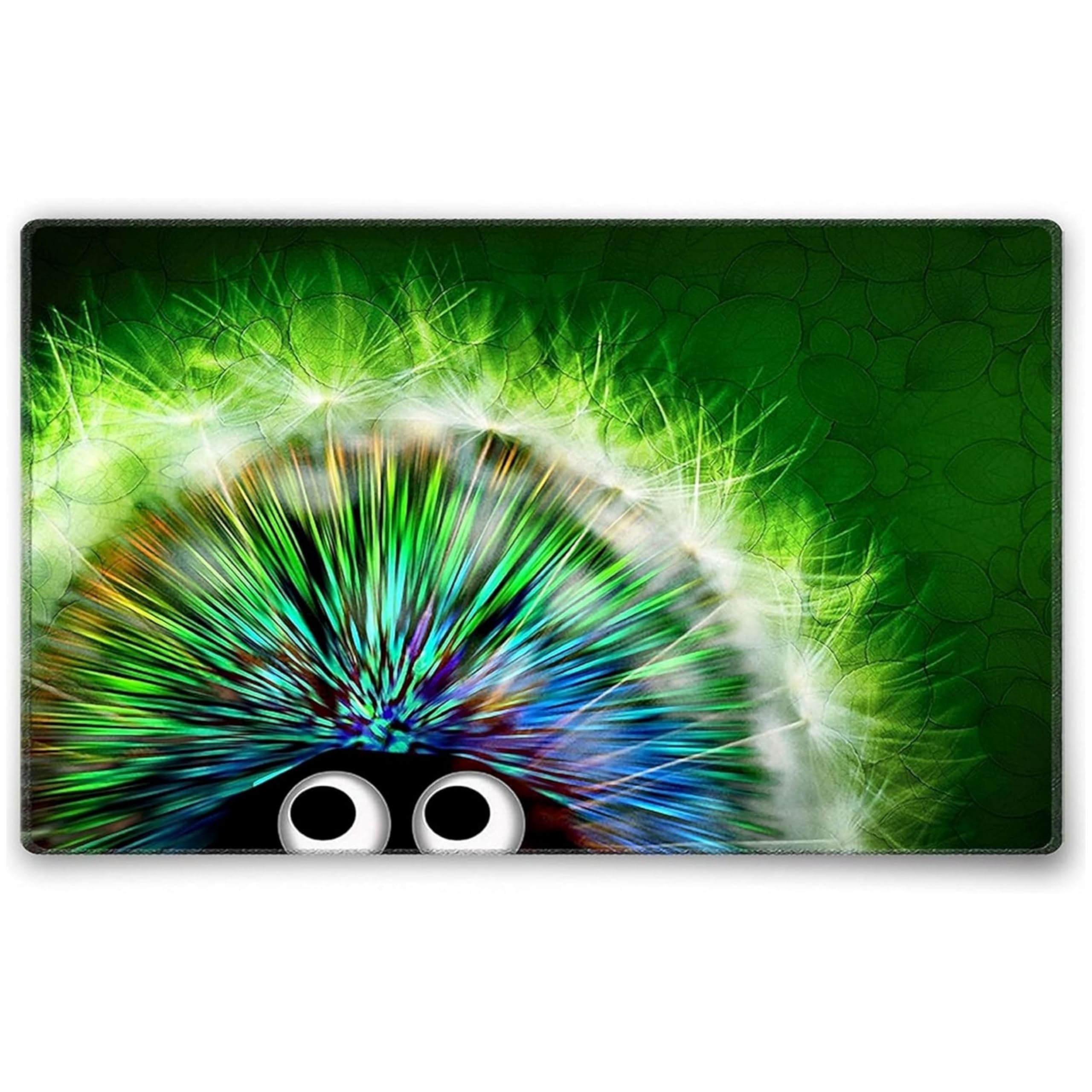 Silent Monsters Alfombrilla de ratón Ordenador XXL 900 x 400 mm, Mouse Pad Grande Tela, púrpura, Antideslizante y silenciosa, para Gaming, Oficina, Home Office, Lavable, Enrollable, Cosida — view 75