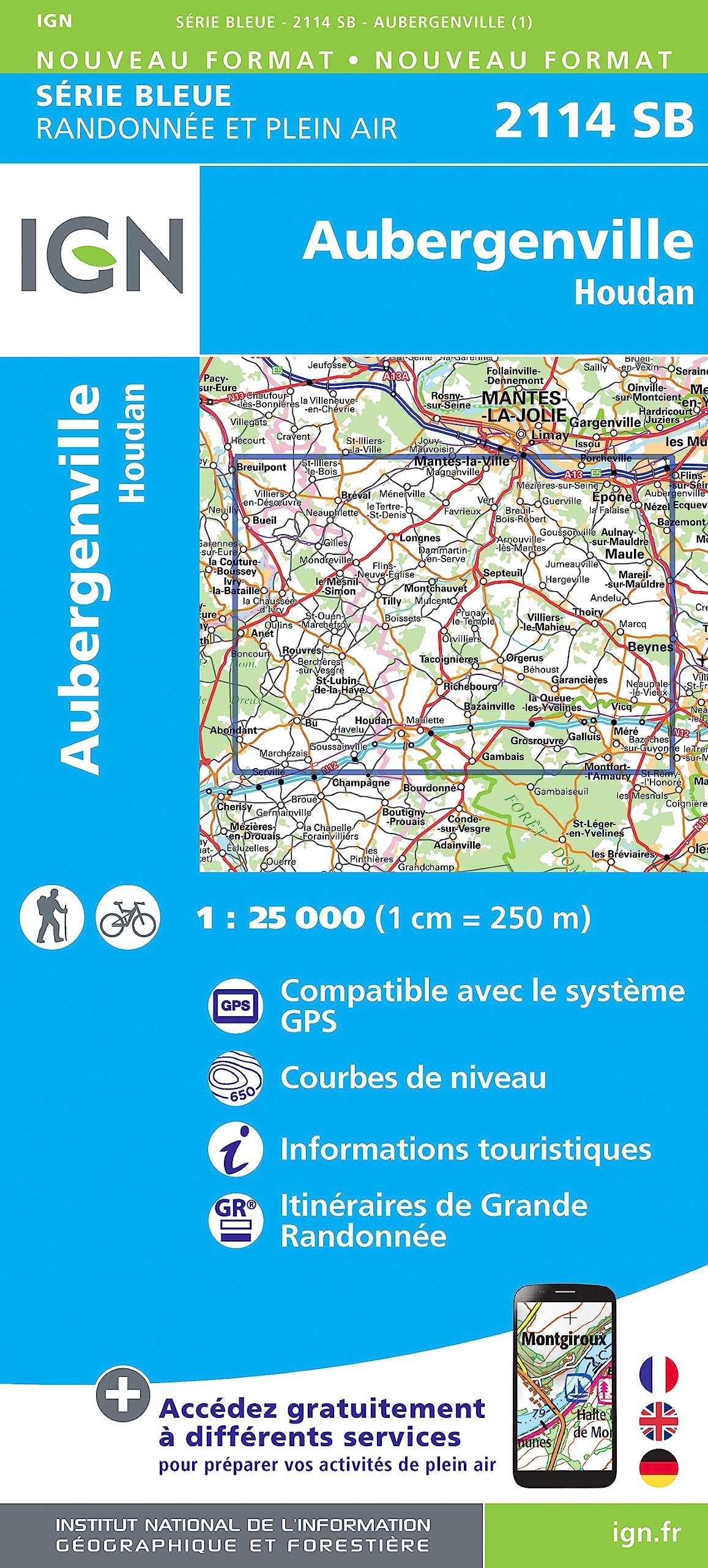 Aubergenville / Houdan (2114) (Série Bleue)
