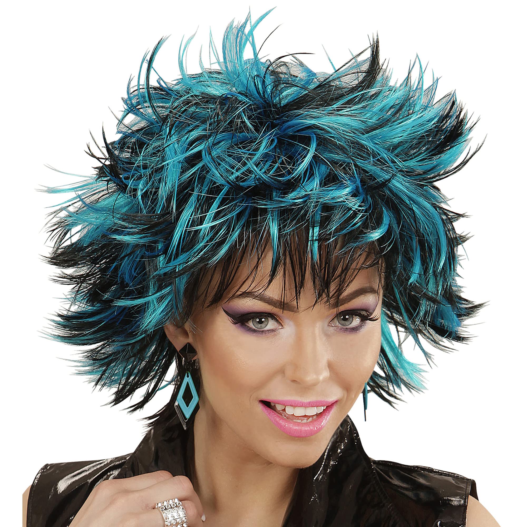 W WIDMANN MILANO Party Fashion - Parrucca Steamy, acconciature corte, capelli sintetici, parrucca capelli corti