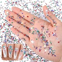 5000 Pcs Colorful Nail Rhinestones 3D Mini Flatback Bedazzling Nail Gems and Charms Multi Shape Heart Star Flower Nails Jewels Acrylic Nails Crystal Decor for Women Manicure, Face, Teeth