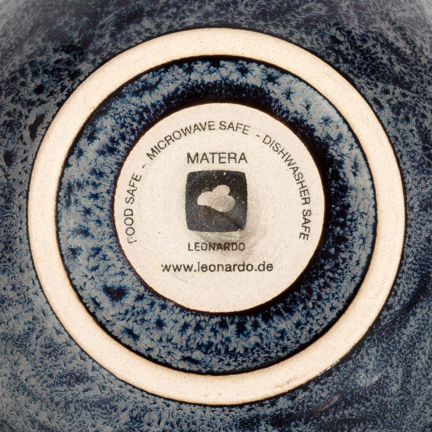 Leonardo Matera Keramik-Schalen, 6er Set, spülmaschinengeeignete Dessert-Schälchen, Müslischalen, Snack-Schüsseln, grau, Ø 12 cm, 380 ml, 018579 | hälchen, 1 mikrowellenfeste Snackschale, grau ø 12 cm 380 ml, 018579