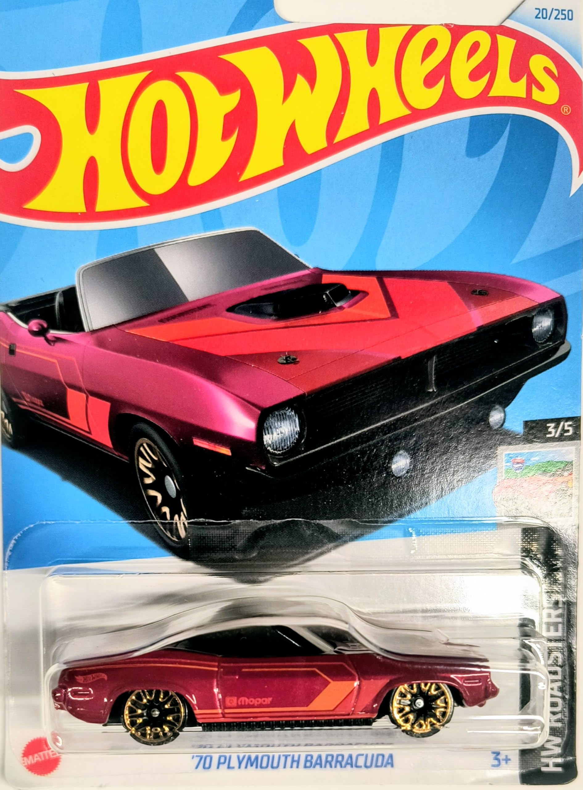Amazon | Hot Wheels クラシックホットロッド 1:64スケール 5台セット