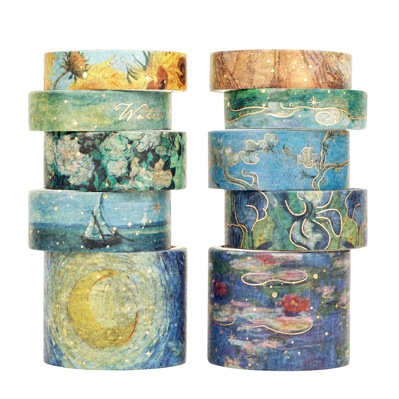 Lot De 60 Rouleaux De Ruban Adhésif Washi De 15 Mm De Large, 3 M