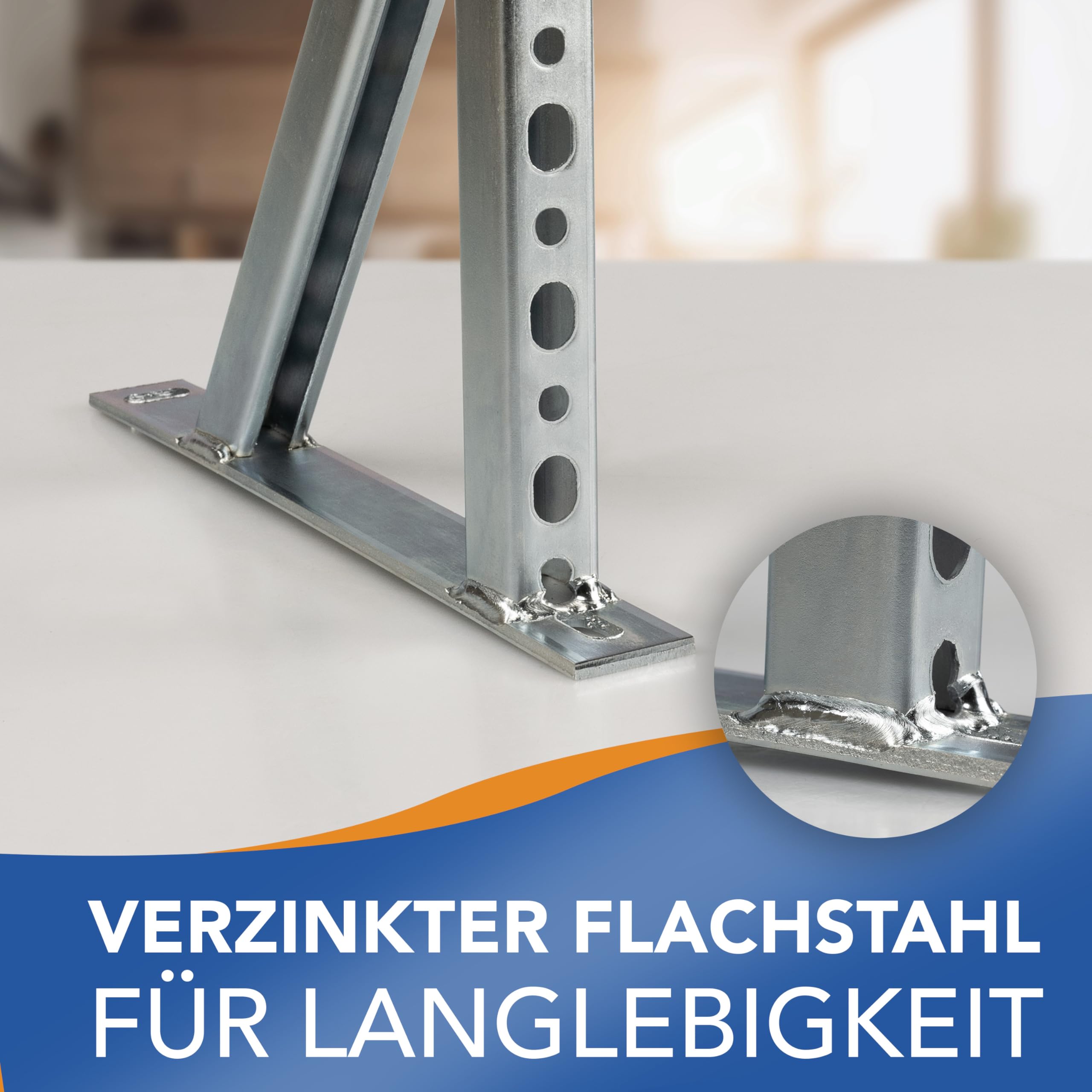 Schienenkonsole 400 bis 700 mm Wandträger Auslegerkonsole Schwerlastträger Träger (400 mm) von swettews