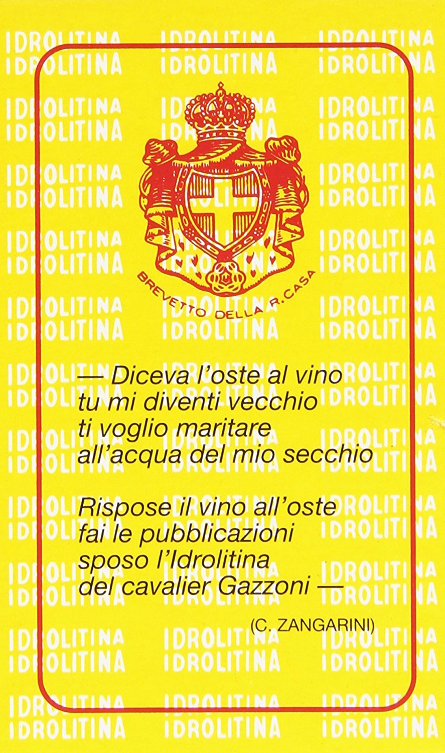 Ristora: Agua de mesa preparada "Idrolitina" – 6 oz (220 g) paquete de 4 [ importación italiana]