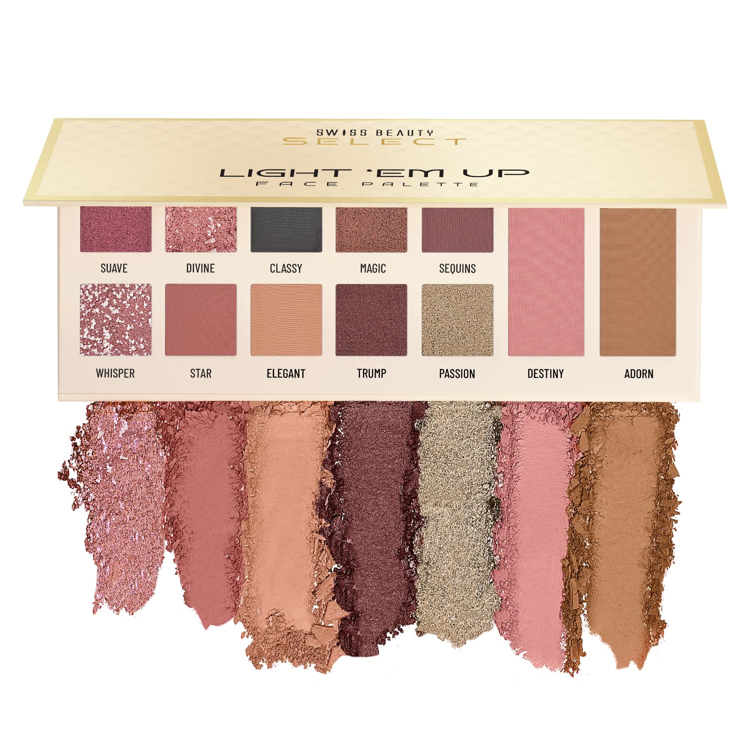 Swiss Beauty Select Light Em Up Face Palette
