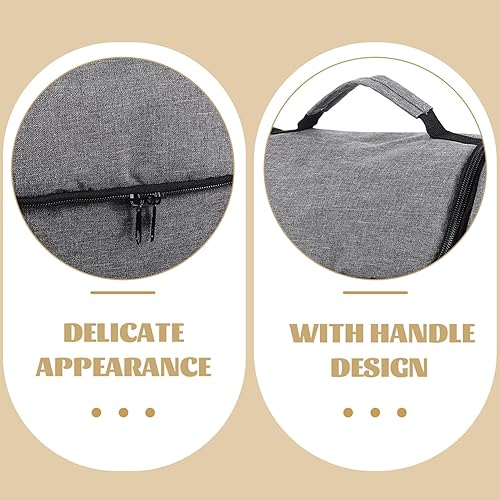 Miniatura 9 de Bolsa de viaje para barman con compartimento acolchado, bolsa de herramientas de barra duradera, bolsa de hombro con asa para el hogar, interior,