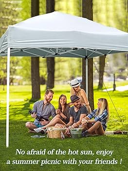 tanapon APEX GARDEN Replacement Canopy Top for 10 ft. x 12 ft