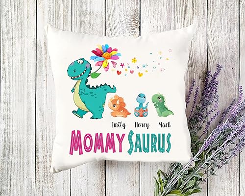 Miniatura 5 de Almohada de mamá Sauro, almohada personalizada para abuela, almohada personalizada para mamá, regalos para abuela, mamá de hija, nietos, día
