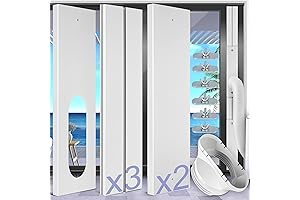 Portable Sliding AC Air Conditioner Window Vent Kit