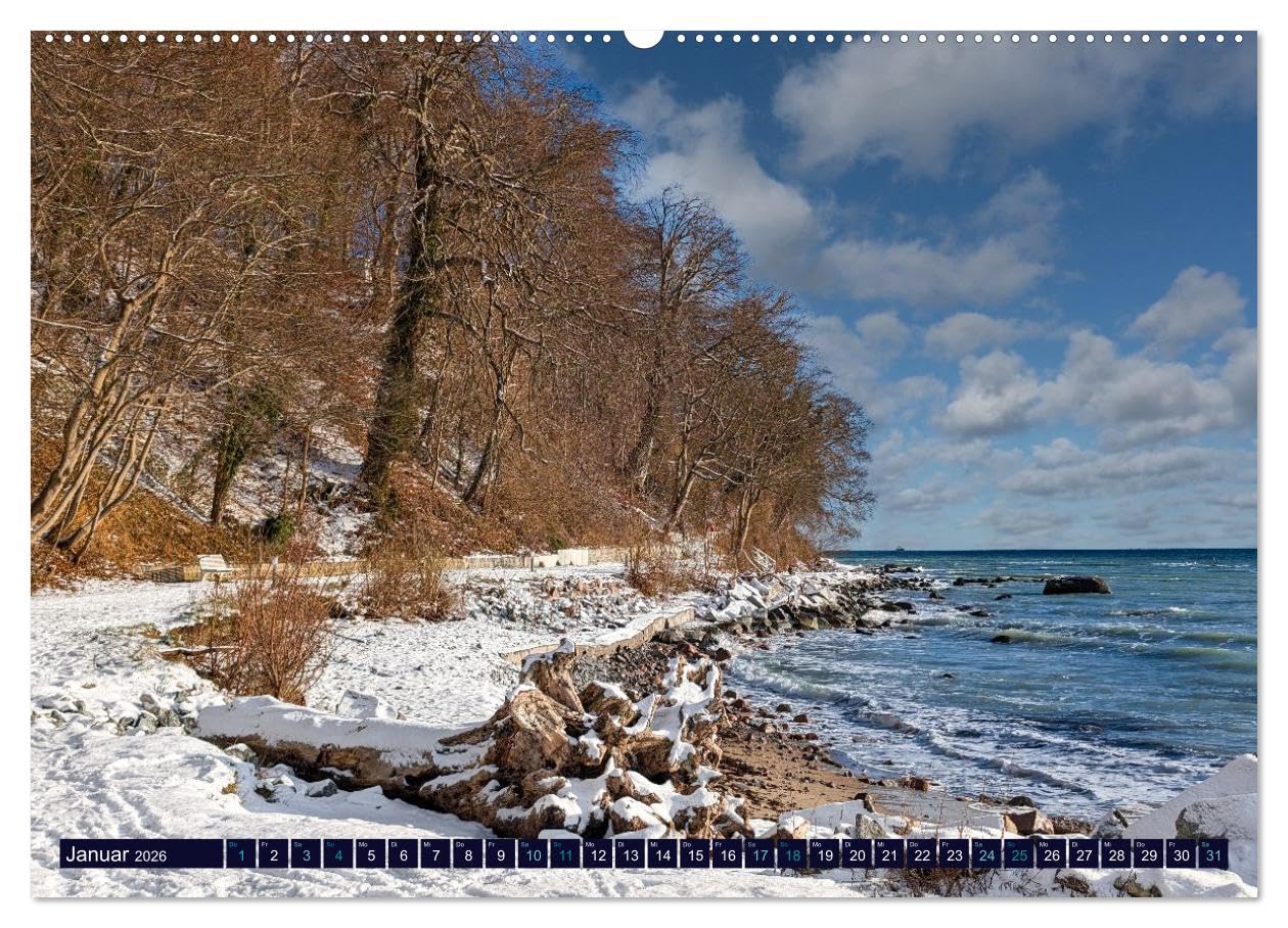 Ostseeträume (hochwertiger Premium Wandkalender 2026 DIN A2 quer), Kunstdruck in Hochglanz: Ein stimmungsvoller Ostsee-Kalender mit eindrucksvollen ... und ruhigen Meeresmomenten. (CALVENDO Orte)