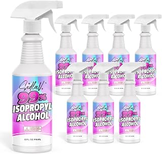 SEDLAV Isopropyl Alcohol 99% Spray 32 Fl Oz Spray Bottle Rubbing Alcohol Sprayer 99 Percent Isopropyl Alcohol Spray Technical Use (8)