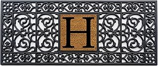 Calloway Mills 170011741H Rubber Monogram Doormat, 17
