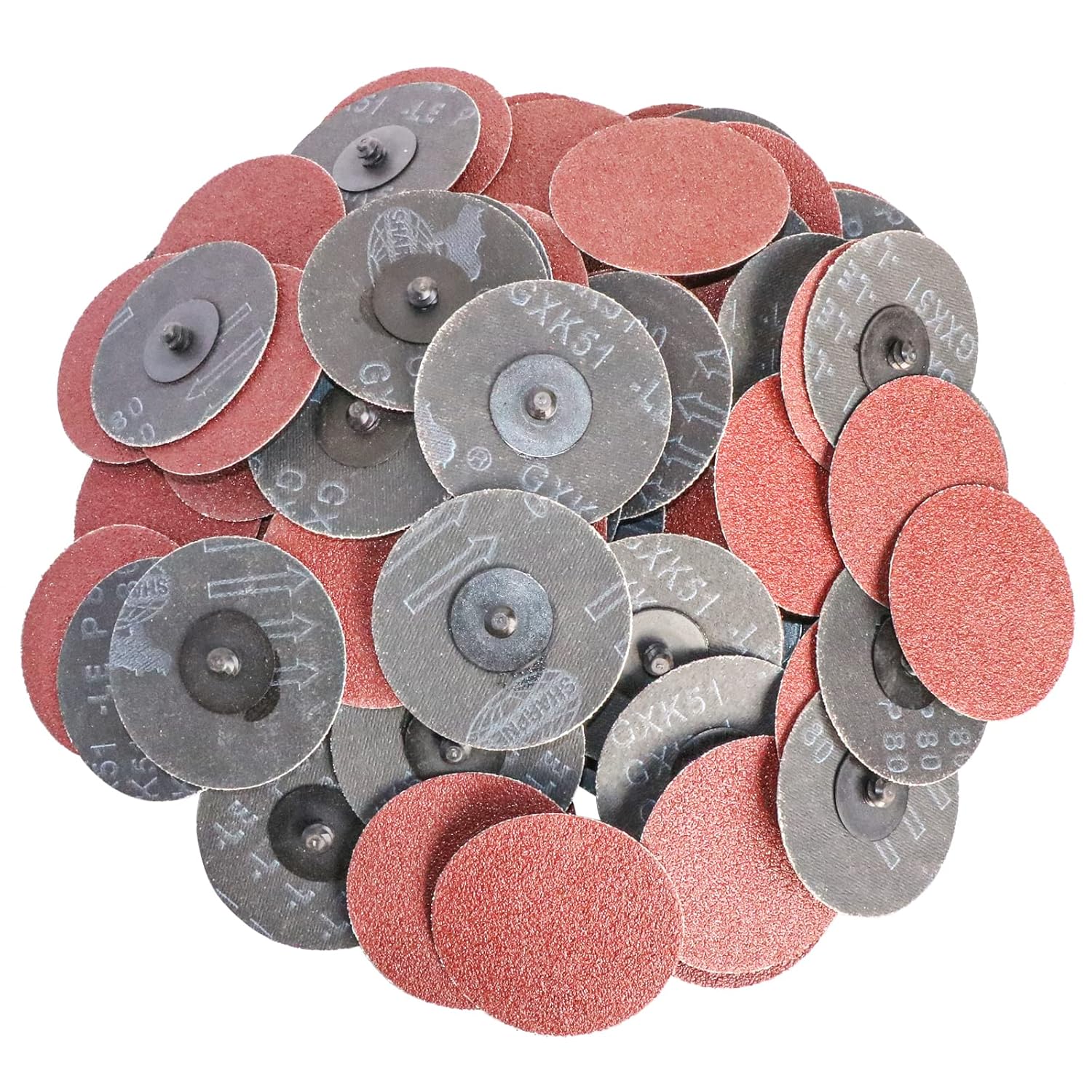 3" inch Sanding Disc R-Type Quick Change Surface Conditioning Disc,for Die Grinder, Surface Striping, Grinding, Polishing, Fast Finishing (80)