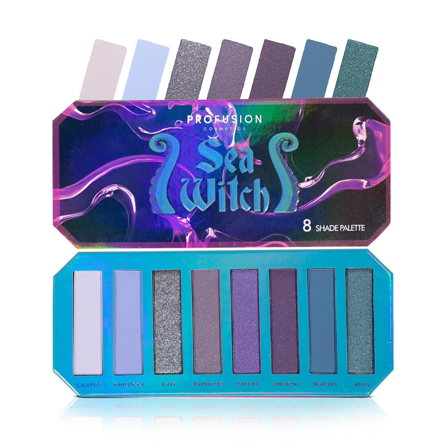 Profusion Cosmetics Sea Witch Eyeshadow Palette - Ultra Pigmented