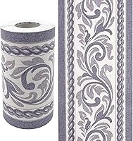 Vista 1 de Yifely Papel pintado de PVC a prueba de humedad Pelar y pegar Scroll Wall Bordes Pegatina Decoración para el hogar