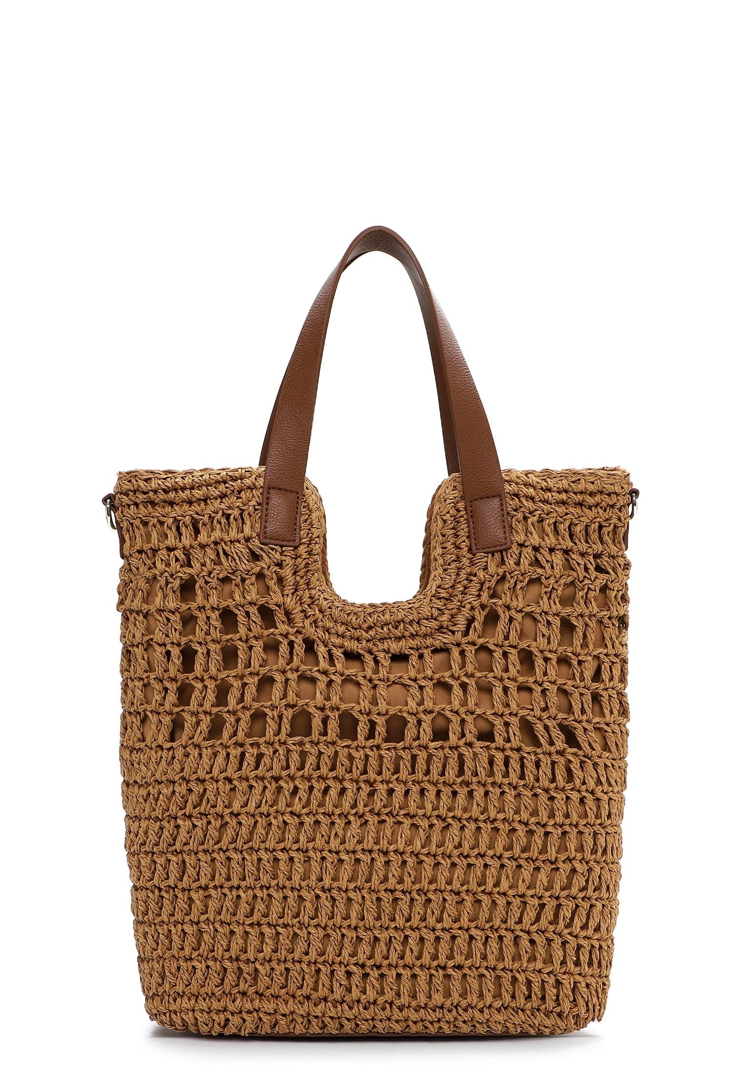 SURI FREY Umhängetasche Marley Cityshopper Cognac hellbraun
