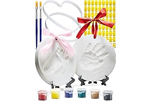 Little Hippo Baby Ornament Keepsake Kit with 2 Easels - Perfect Baby...