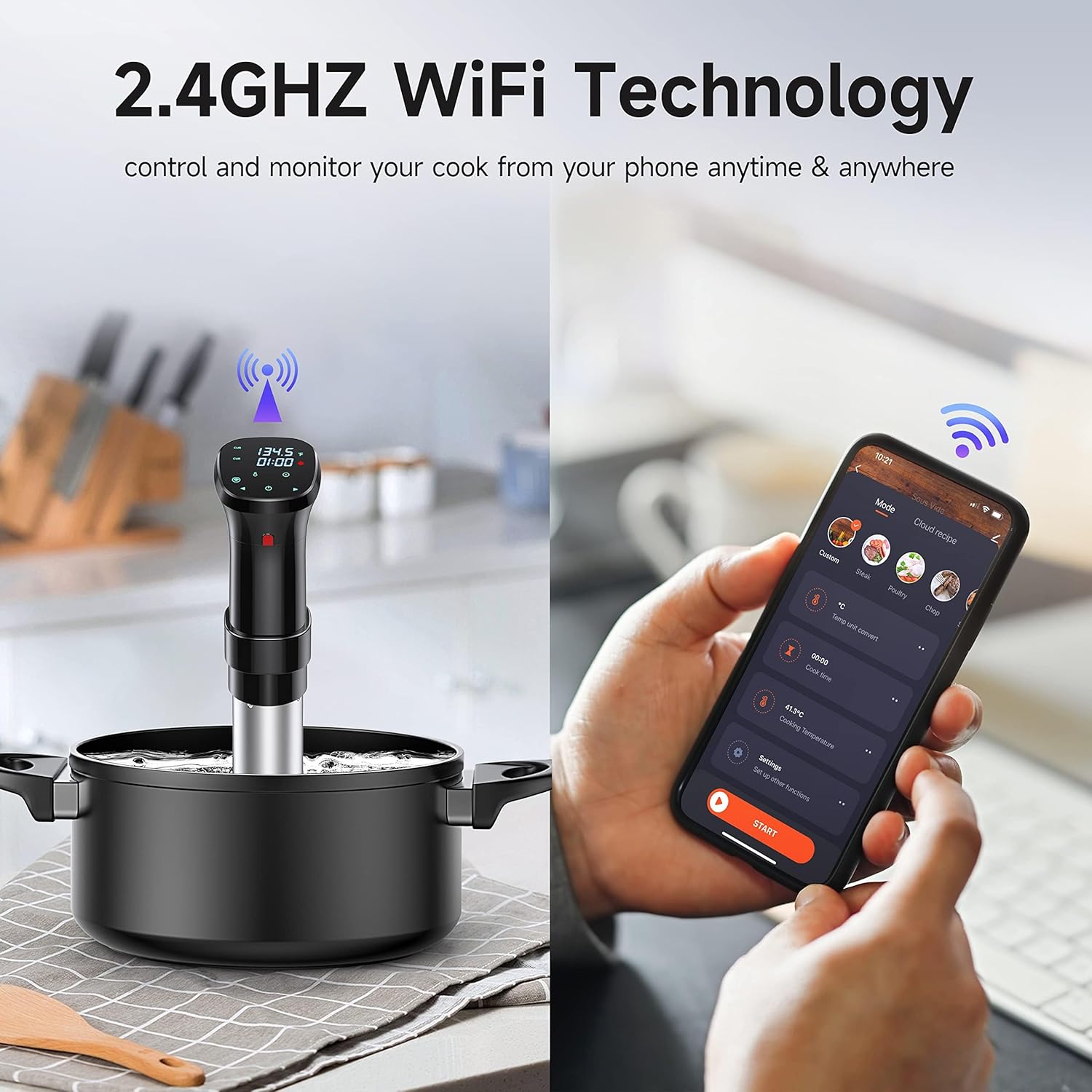 Wi-Fi Connectivity and App Control