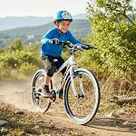 JOYSTAR Lubbock 20 24 Vélo enfant de pouce pour les garçons & Filles Âge 7-12 ans Hardtail VTT pour les enfants avec 1-Speed/7-Speed Automobile, Pneus muraux blancs, Vélo pour enfants