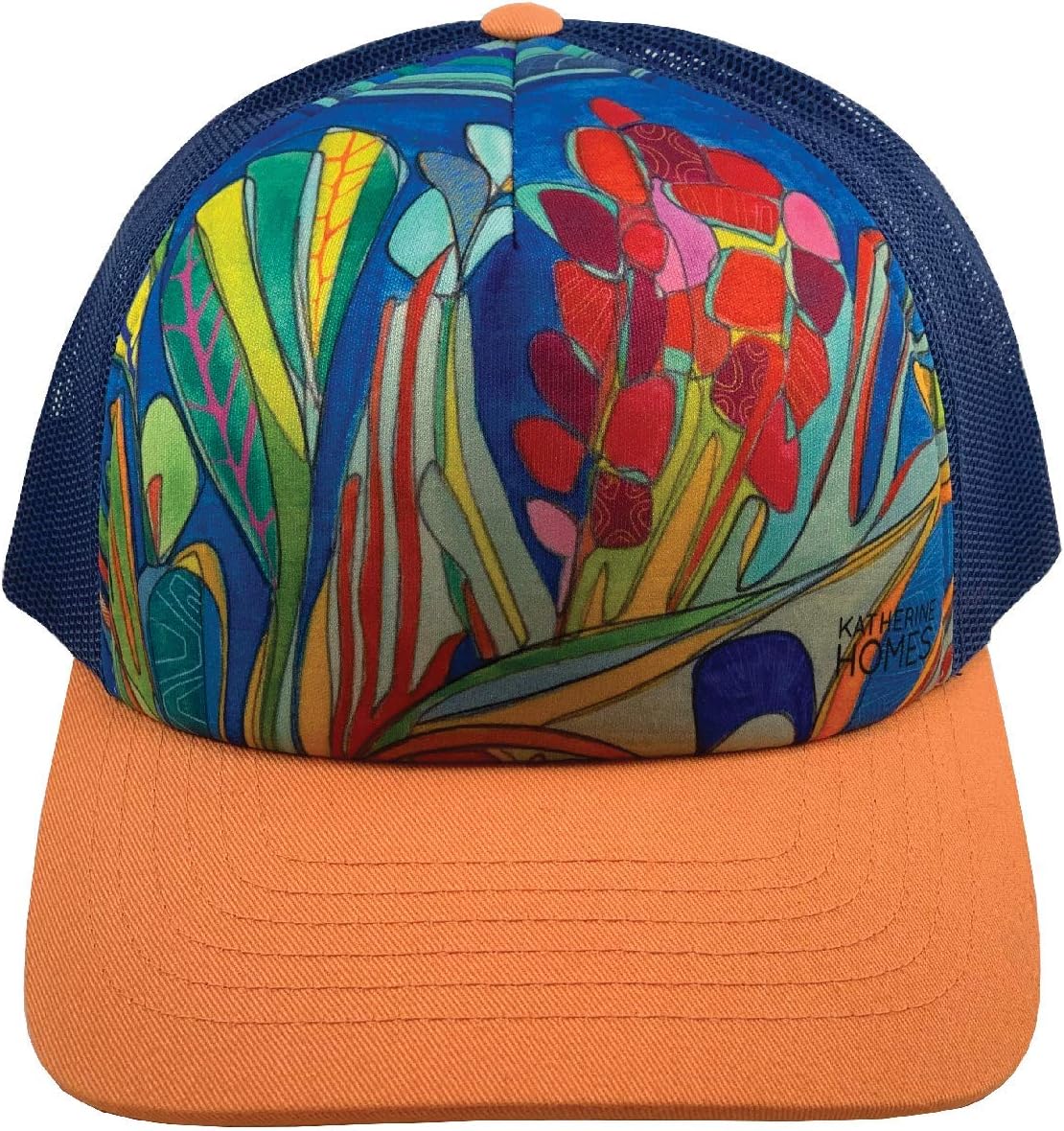 Katherine Homes Artist Series Trucker Hat (Coral Reef)