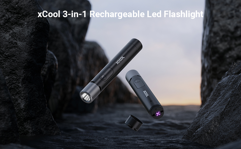 Watch xCool 3-in-1 Rechargeable LED Flashlight on Amazon Live