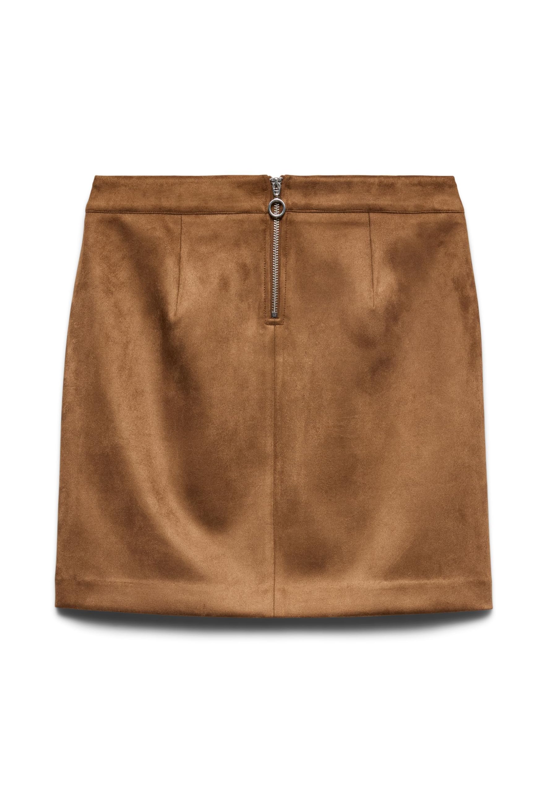 VERO MODA Spódnica panie VMDONNADINA FAUXSUEDE SHORT SKIRT GANOOS