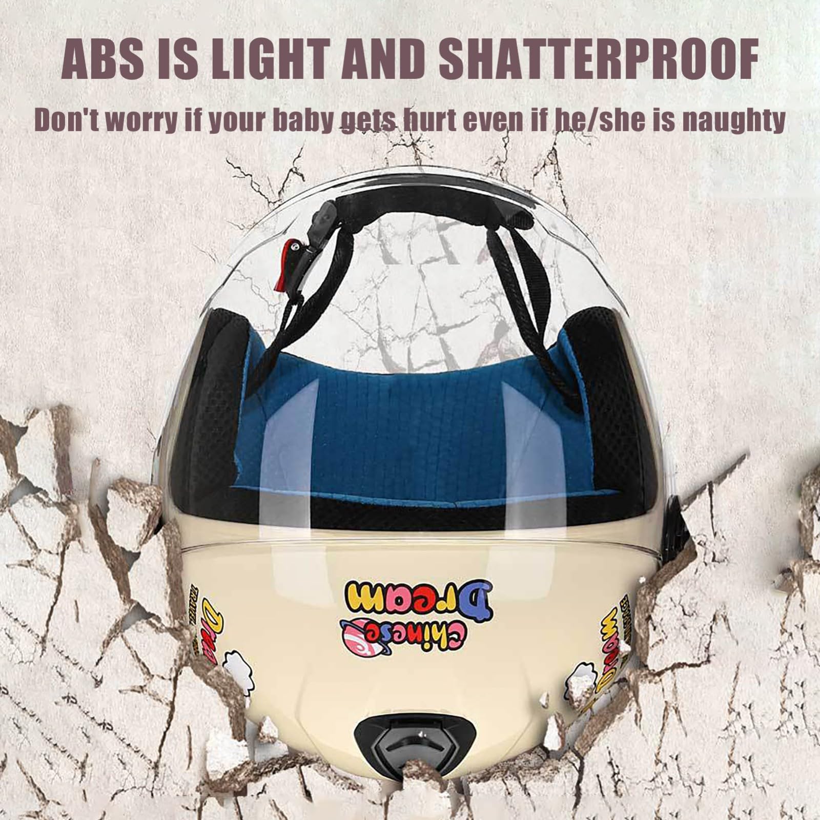 Casco Da Moto Jet Per Bambini Dai 3 Ai 12 Anni, Omologato ECE 22.06, Casco Da Scooter Per Bambini, Casco Da Motociclista