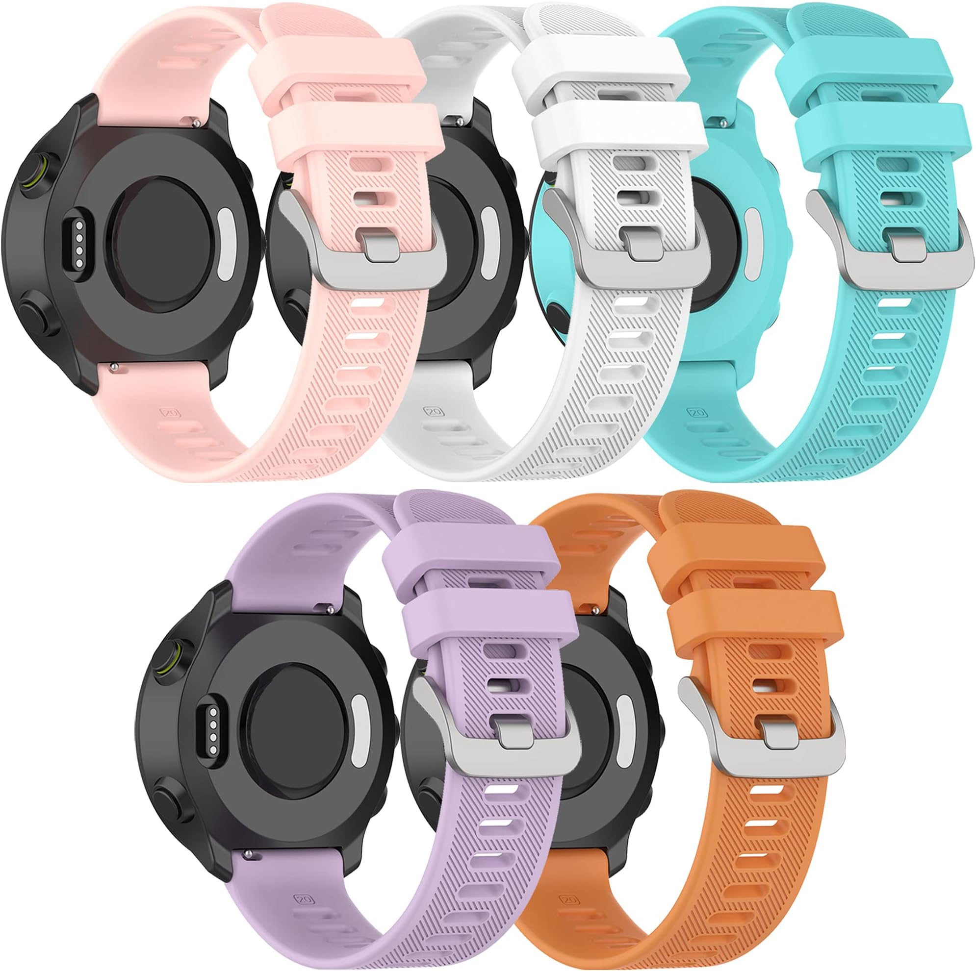 Band for Garmin Forerunner 55, Quick Release Band Replacement for Garmin Forerunner 158 / Forerunner 55 (No Tracker, Replacement Bands Only)