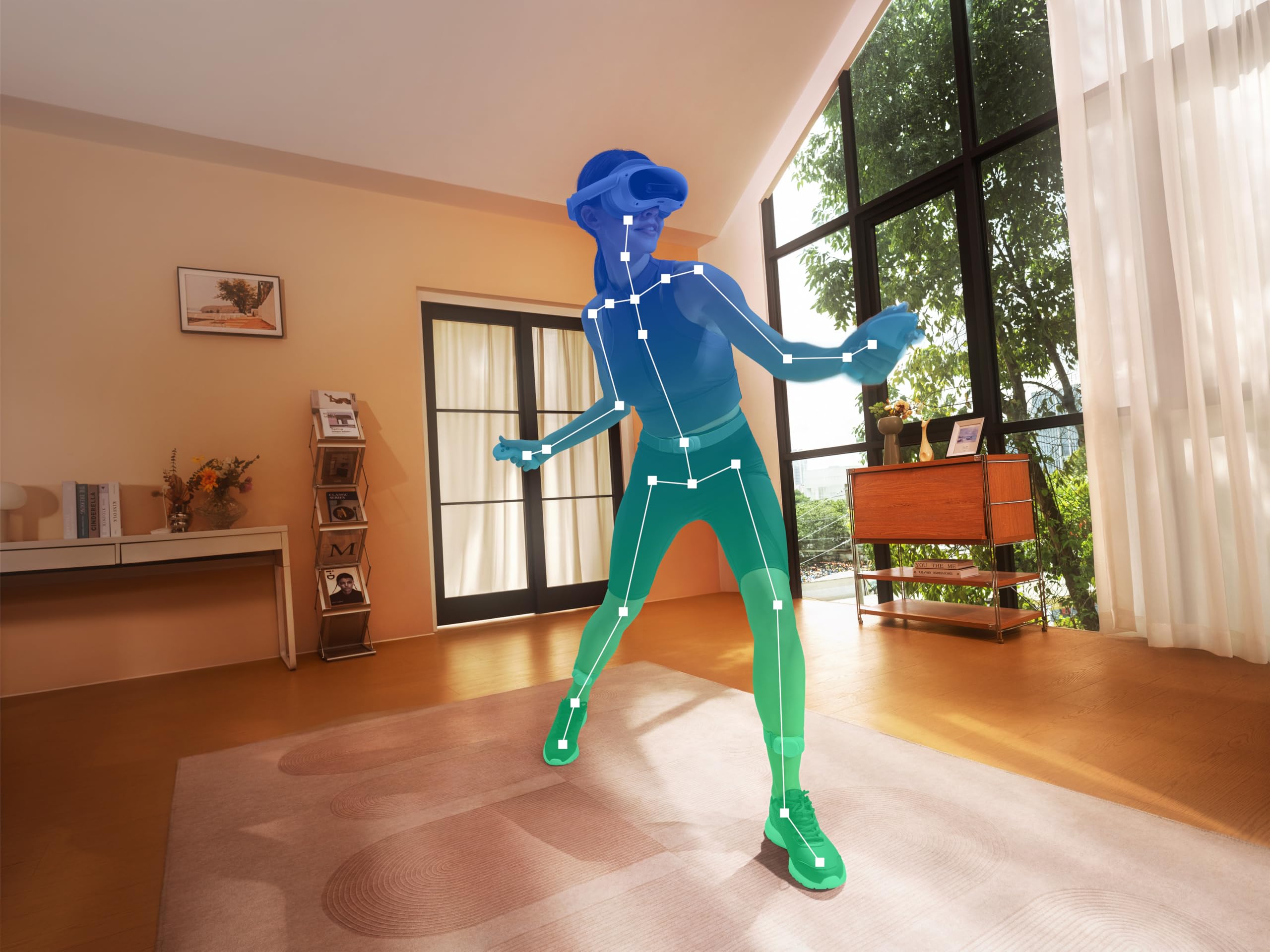 【PICO公式】腰用 Motion Tracker|腰用の体感センサー|ピコ 4/ ピコ 4 Ultra対応 瞬時ワイヤレス接続 超軽量 全身高精確トラッキング VR Chat対応|PICO 足首用 Motion Trackerとの併用が必要 - 2