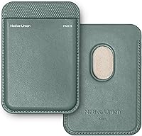 Vista 11 de Native Union Cartera (Re)Classic Magnética – Soporte para tarjetas compatible MagSafe para iPhone Air, 17, 16, 15, 14 – Extra seguro y ultra