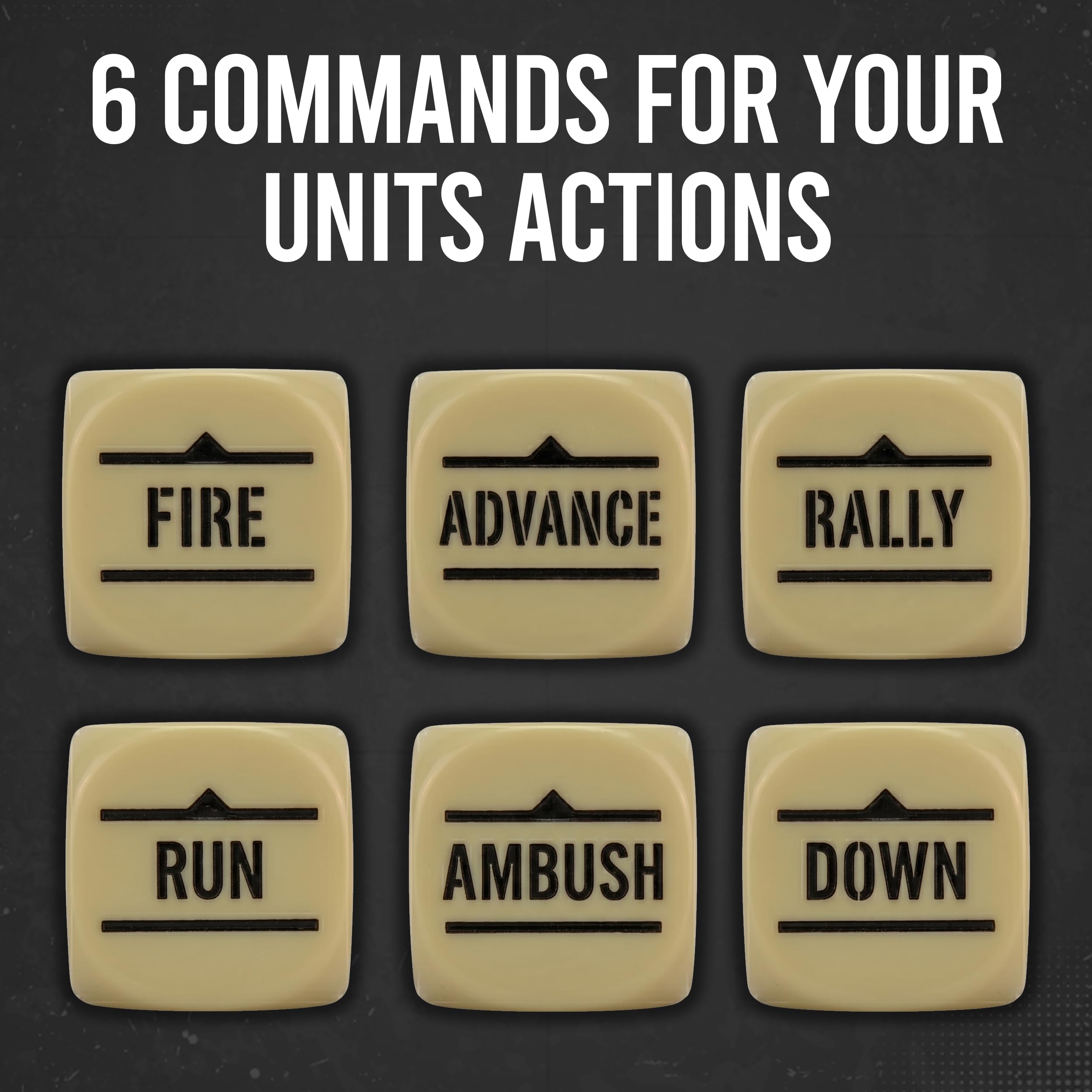 Ordina Dadi per Bolt Action (Sabbia) di Warlord Games