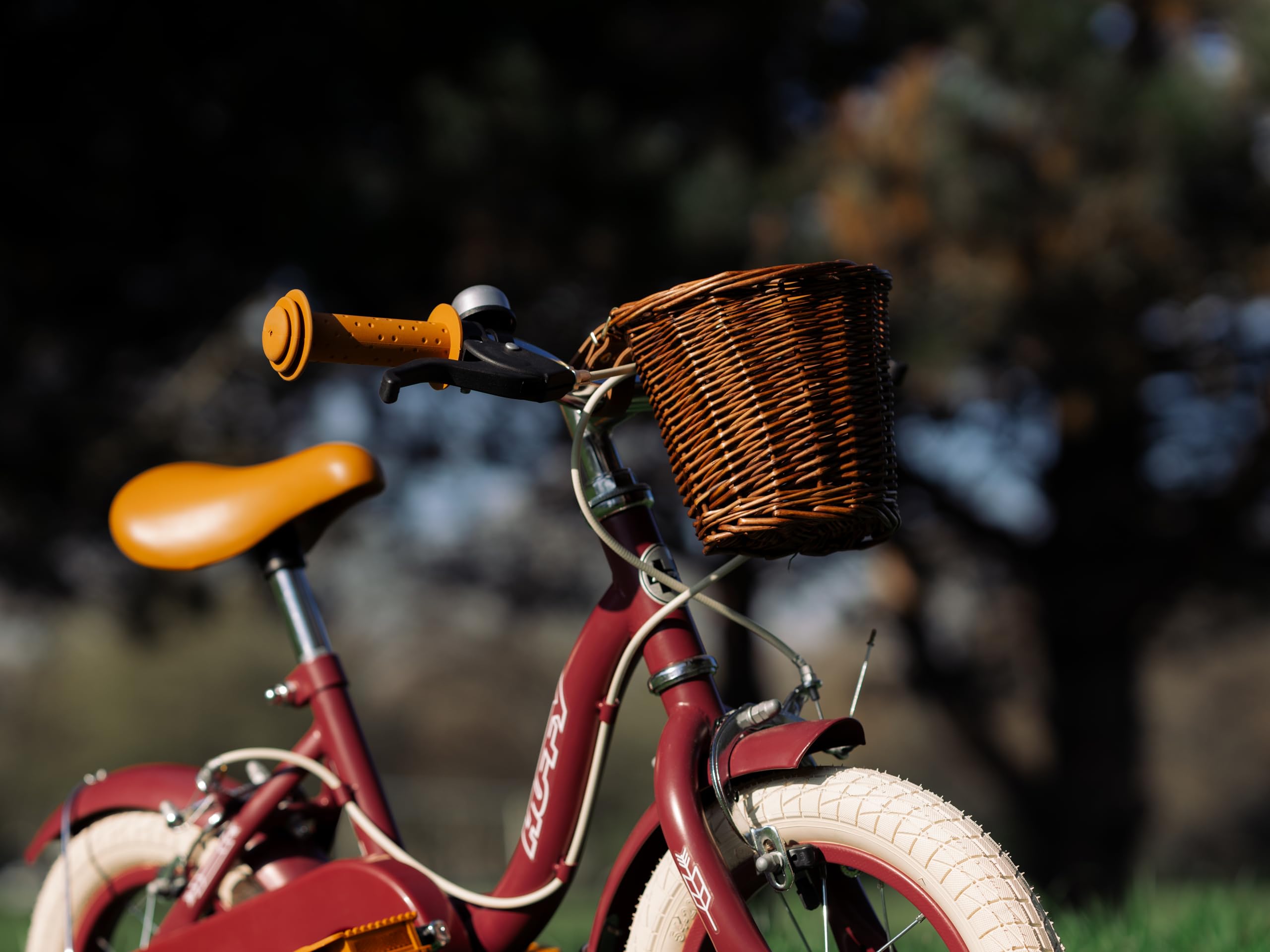 Huffy Vintage 12" Kinderfahrrad, für 3-5 Jahre, Burgunderrot