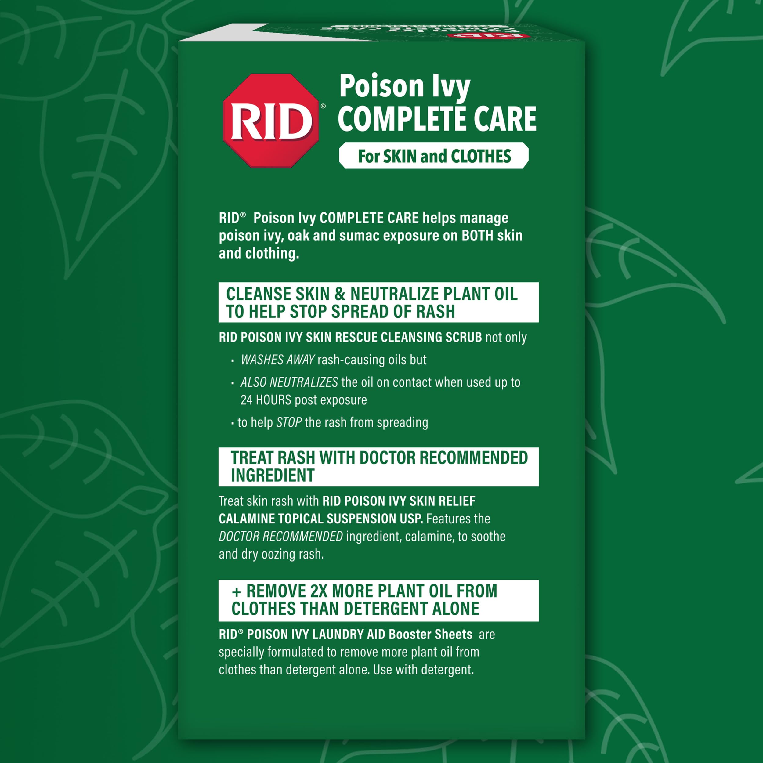 RID Poison Ivy Complete Care for Skin & Clothes – Poison Ivy, Oak & Sumac — Amazon image 7