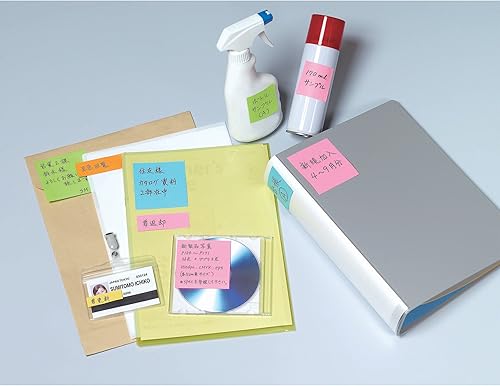 Miniatura 10 de Nota adhesiva fuerte Post-it de 1.969 x 1.969 in, 90 hojas x 10 o mezcla de colores fluorescentes 6501SS-NE