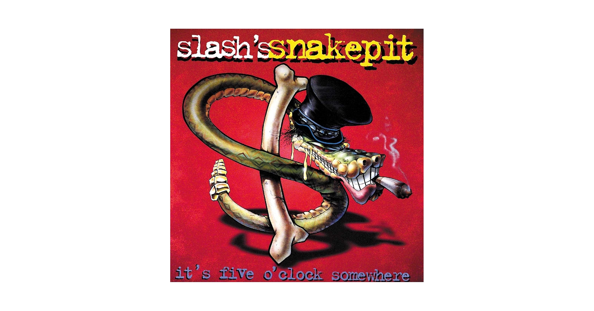 slash’s snakepit Slash's Snakepit Slash Signature Black Guitar Pick - 2000