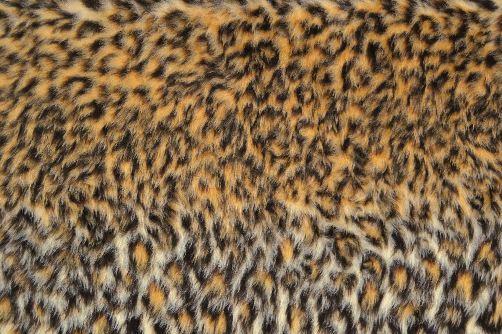 celloexpress Baby Leopard Fun Fur - 20mm Pile Teddy Bear & Soft Toy Making Faux Animal Fabric (2m - 200cm x 150cm)