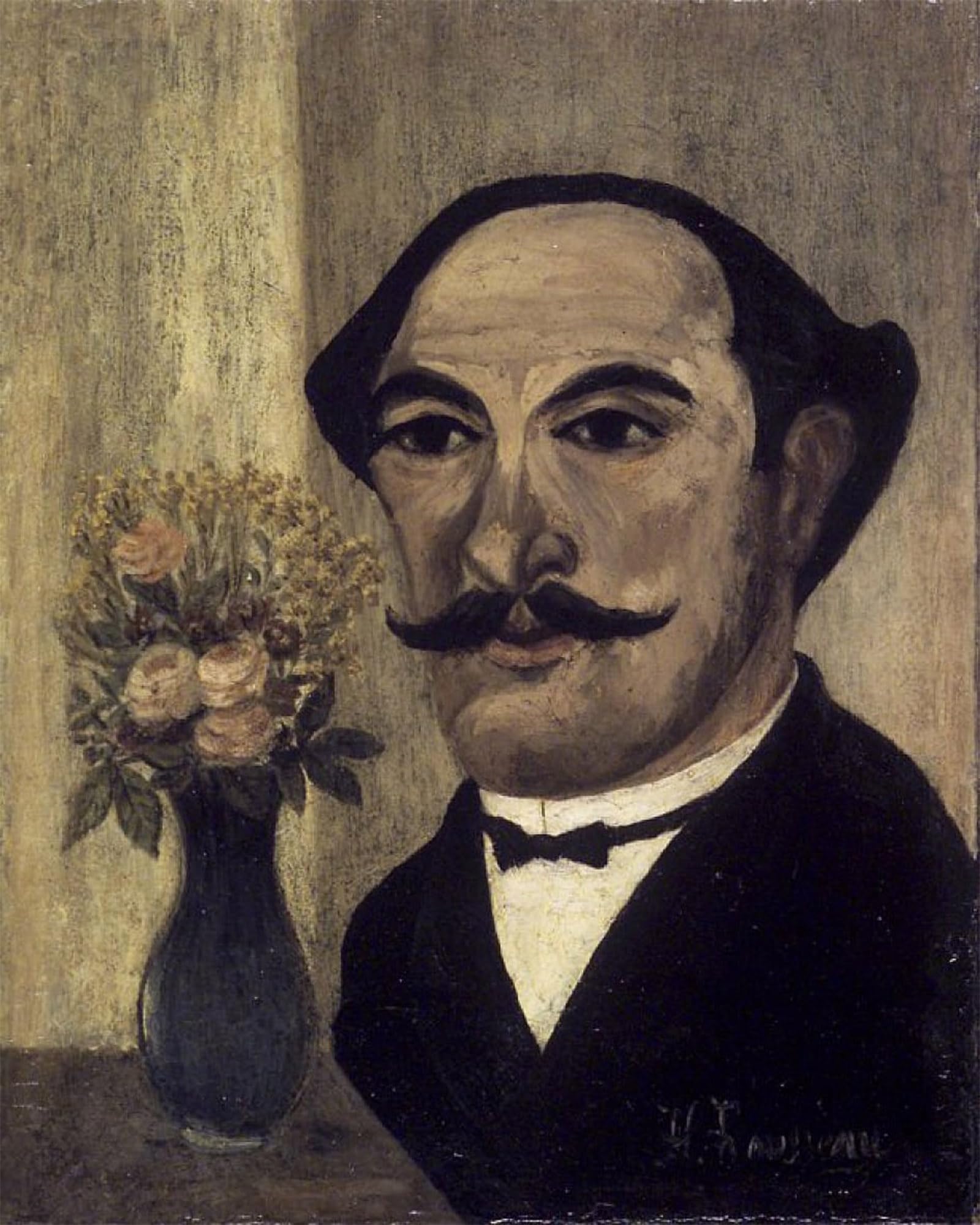POSTERIIk Vintage Print Pop Art Landscape Artwork Self-portrait by Henri Rousseau Art Prints for Office Home Decor 60x90cm