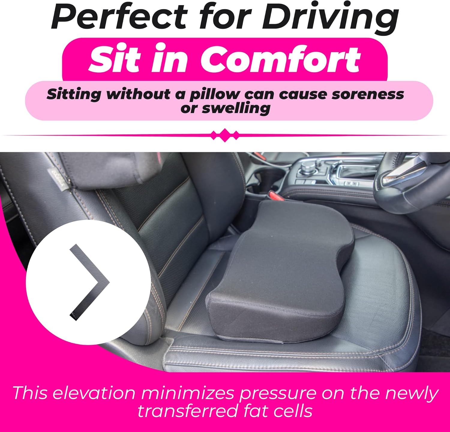 BBL Support Cushion for Post-Surgery Sitting, Ireland Ubuy