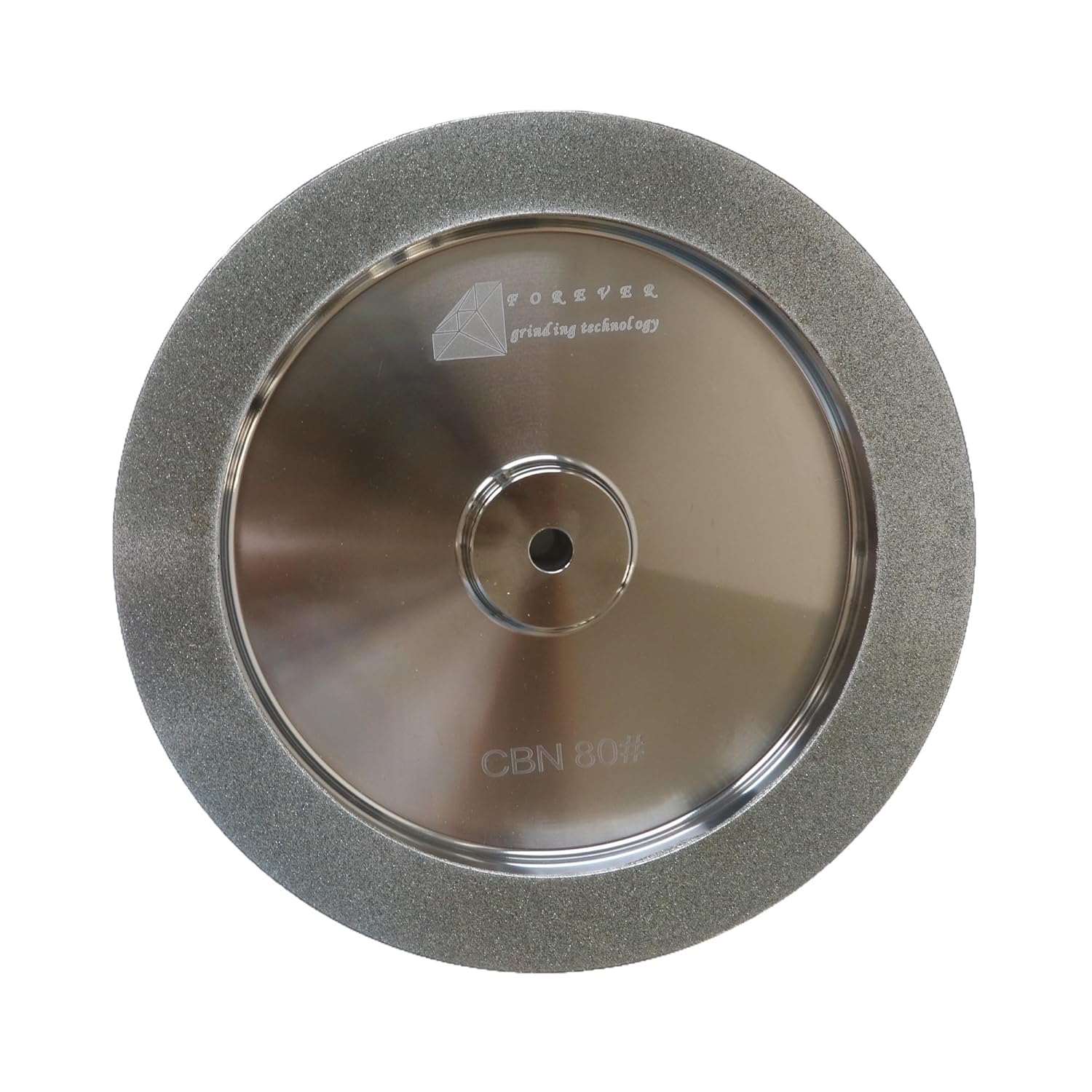 CBN Grinding Wheel 10 inch for Tormek T7 T8 Knife Sharpening Wheels 10" Dia 250mm x Thickness 50mm x Arbor 12mm(Grit Size 80#,Straight Corner)