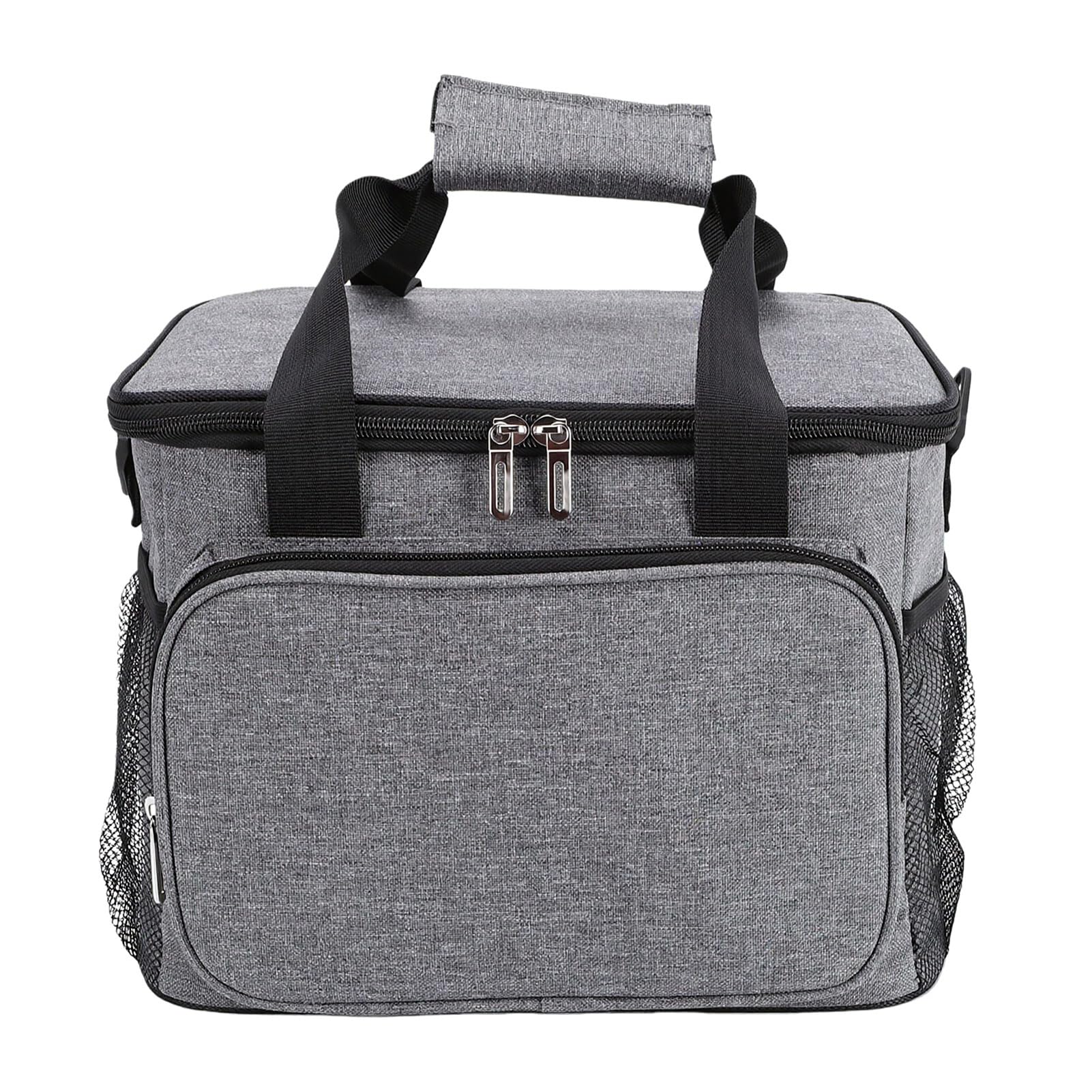 Ejoyous Borsa Termica per il Pranzo, Borsa Termica in Tessuto Oxford con Isolamento Ispessito a 4 Strati, Cerniera Sigillata, Tracolla Staccabile, Grande capacità per Lavoro, Picnic, Campeggio
